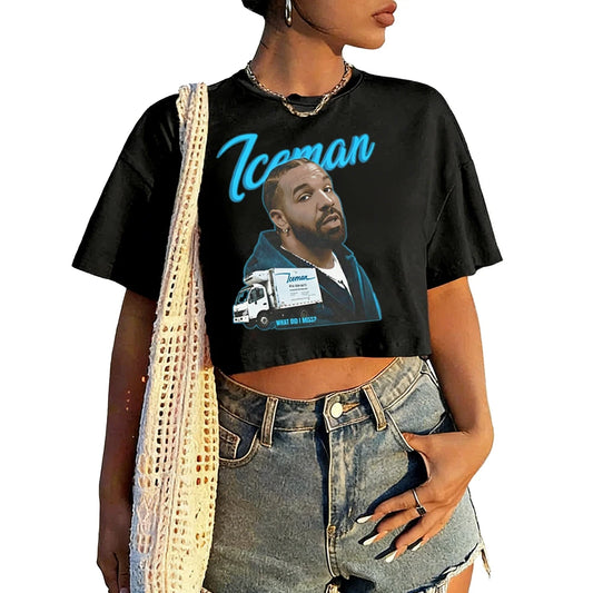 The Iceman Crop Top