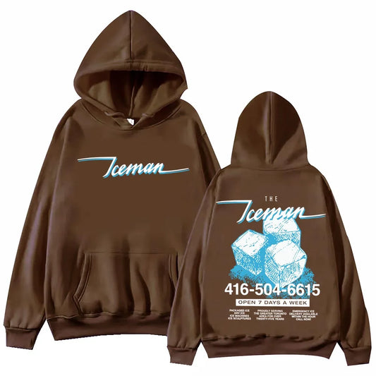 Call The Iceman Pullover Hoodie