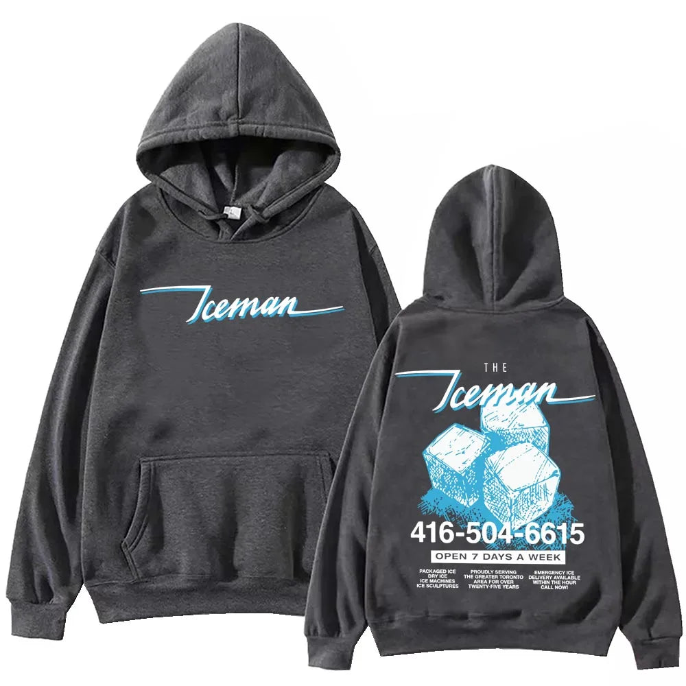Call The Iceman Pullover Hoodie