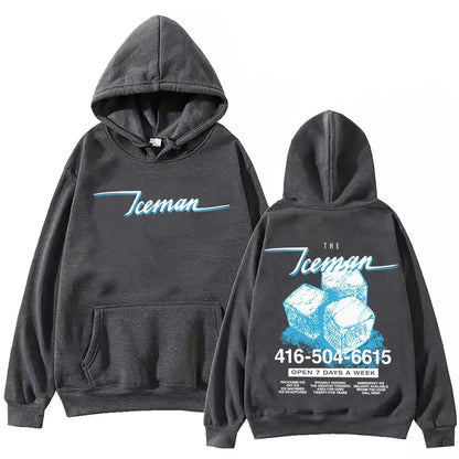 Call The Iceman Pullover Hoodie