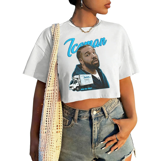 The Iceman Crop Top