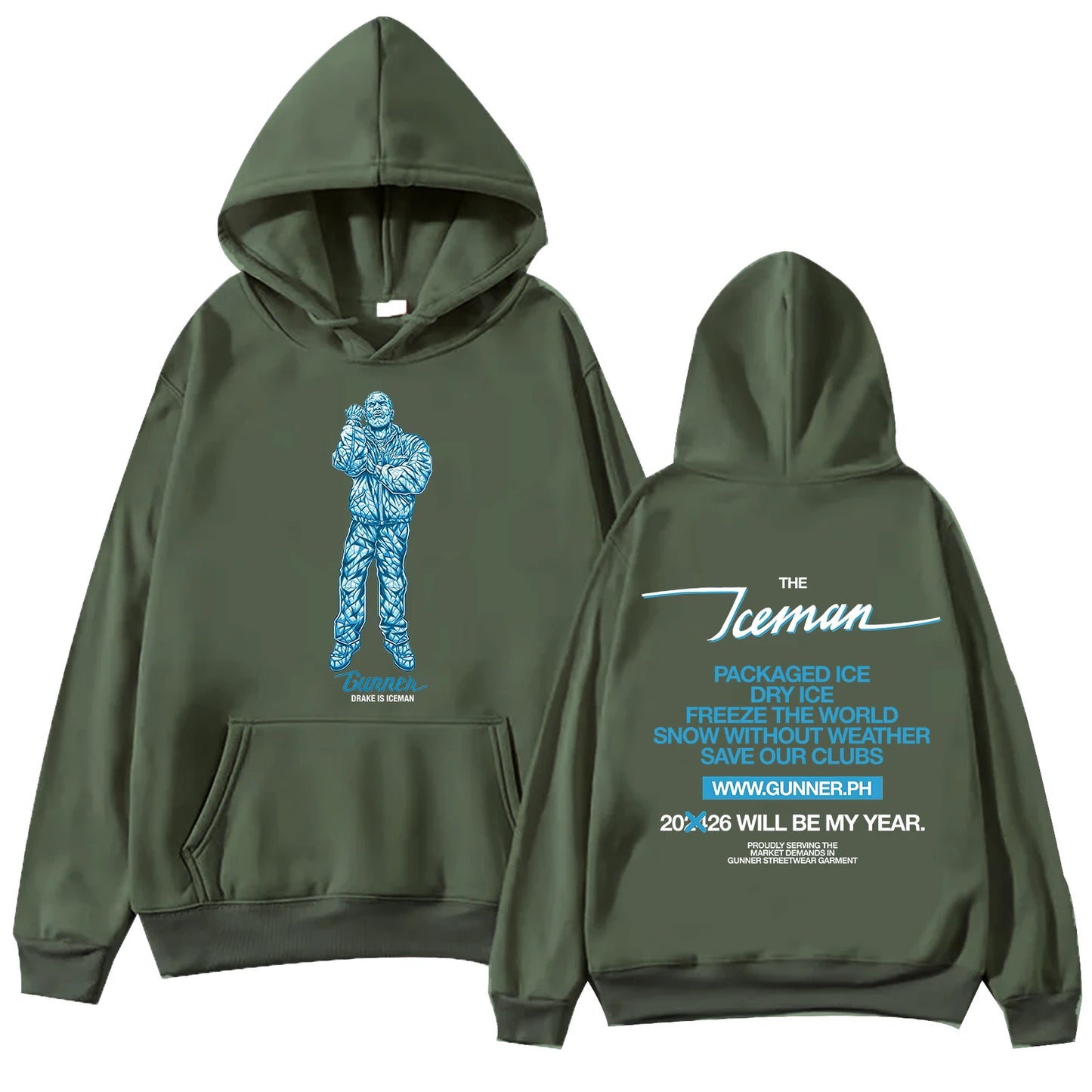 The Iceman Pullover Hoodie