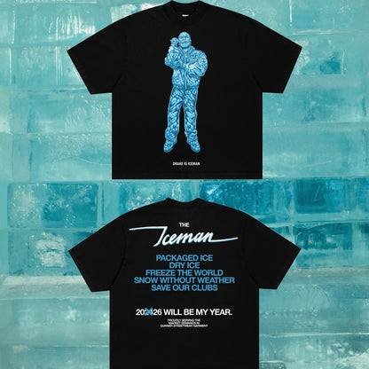 Iceman Figure T-Shirt (Double Sided)