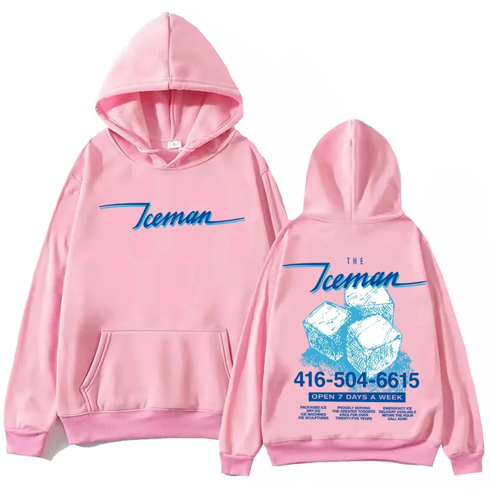 Call The Iceman Pullover Hoodie