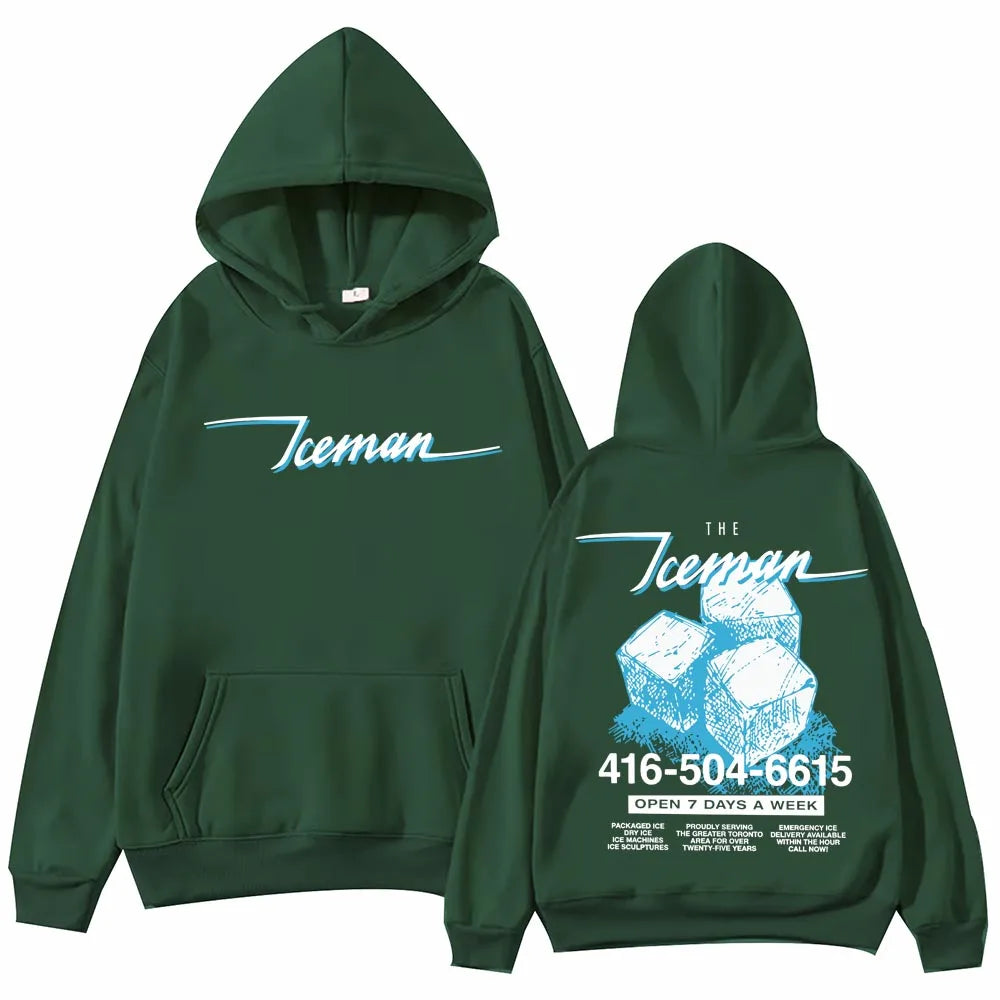 Call The Iceman Pullover Hoodie