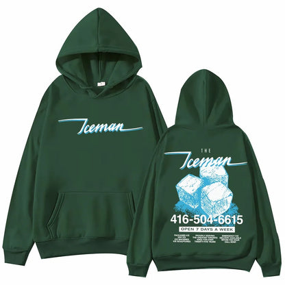 Call The Iceman Pullover Hoodie